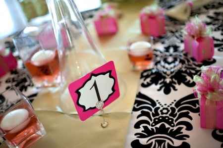 Idée déco fuschia et noir