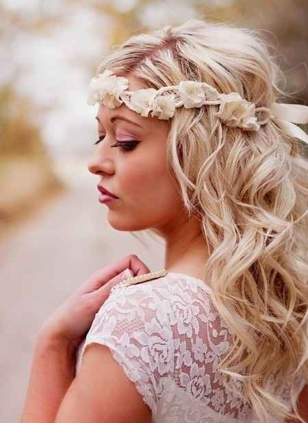 Qui portera une couronne de fleurs ?