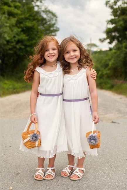 Votez pour votre photo préférée : les petites filles et les petits paniers