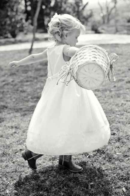 Votez pour votre photo préférée : les petites filles et les petits paniers