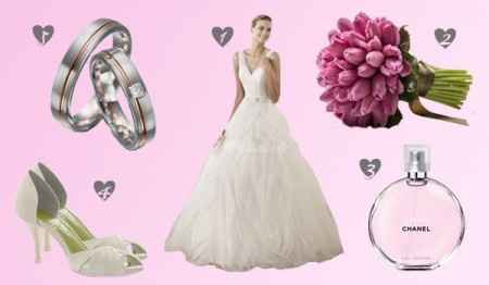 Look de mariée doux et contemporain