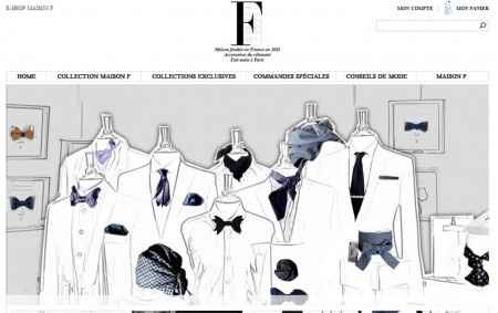 Cravates et noeuds papillon personnalisables de la marque maison F