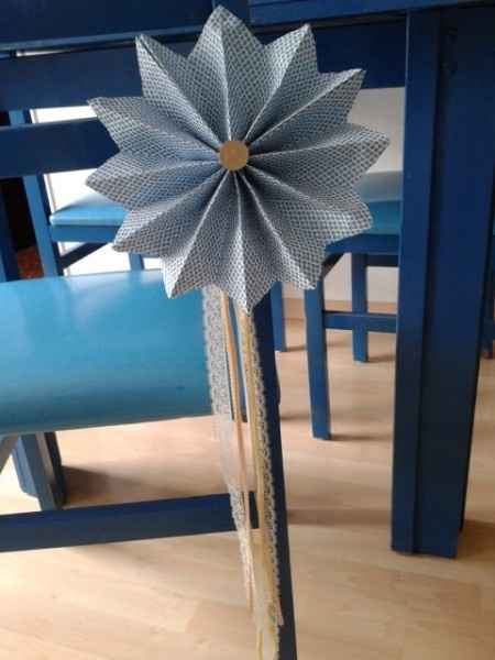 Rosace en papier