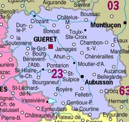 Dans quelle ville de la creuse vous mariez-vous ?