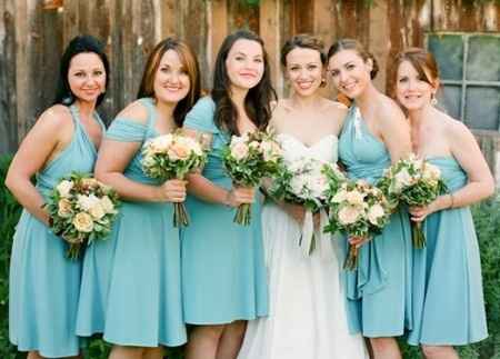 Dress code de couleur pour vos demoiselles d'honneur