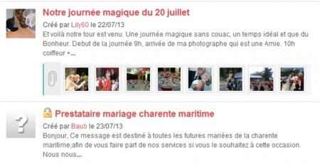 Un petit cadenas vous informe que la discussion a été fermée