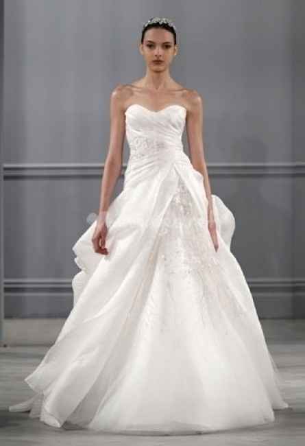 Robes de mariée monique lhuillier collection 2014