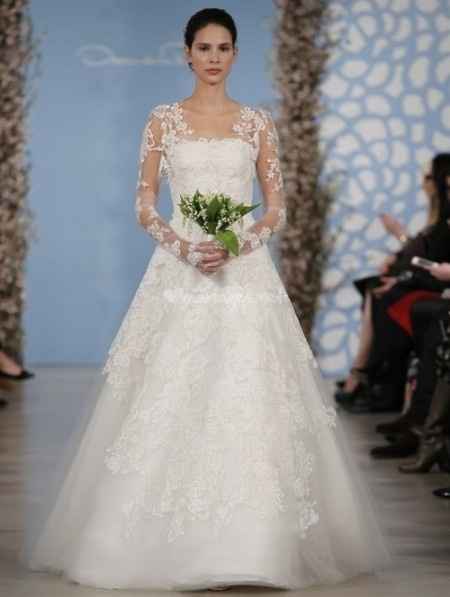 Robes de mariée oscar de la renta collection 2014
