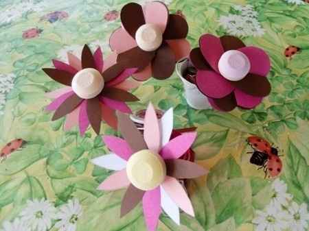 Sucettes loo-o-look en fleurs par Laurence