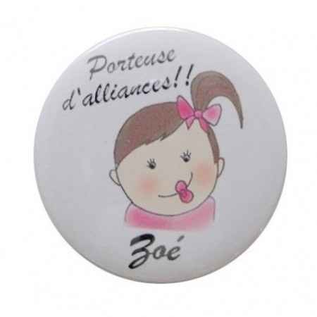 Badges de mariage qui et qui ?