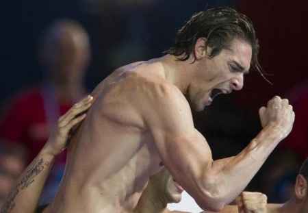 Camille Lacourt a épousé miss france 2088