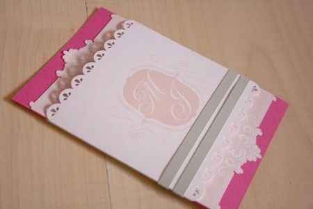 Faire-part romantique et vintage