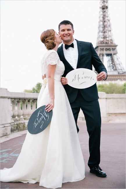 Où faire les photos de mariage à paris ?