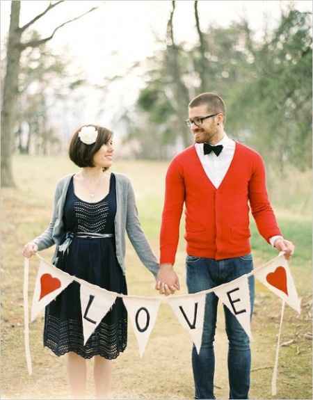 Photos avec des pancartes et des messages 