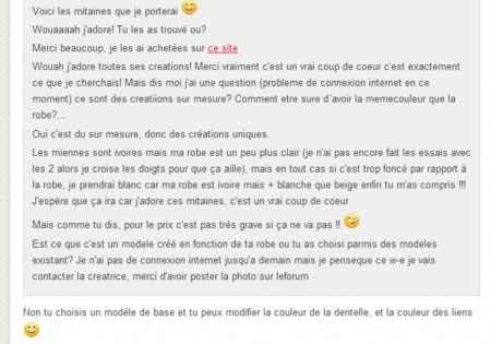 Merci de ne pas citer de commentaires avec des liens en rouge