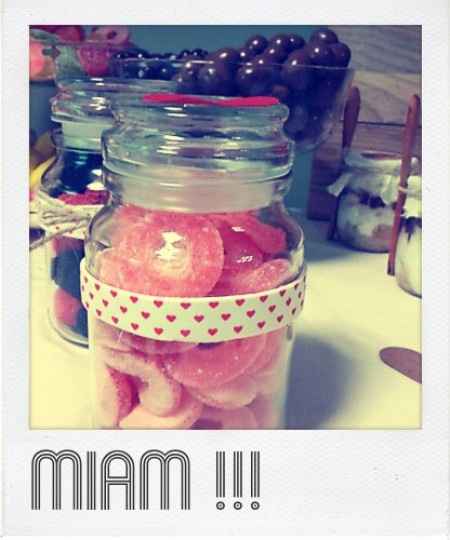 Il est pas joli comme tout notre candy bar de mariages.net ?