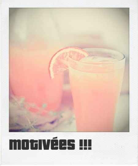 Motivées ! On fait le plein d'énergies ;)