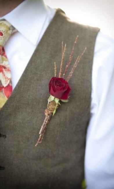 Votez pour votre boutonnière de marié préférée !!!