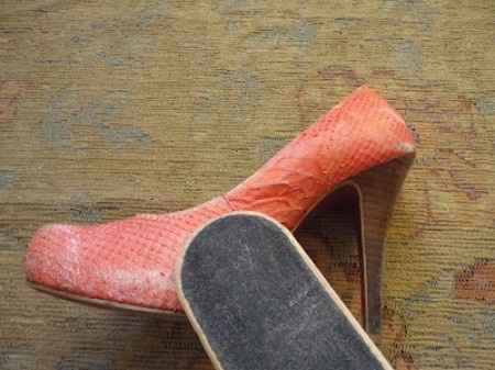 Tutoriel pour des talons pailletés