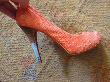 Tutoriel pour des talons pailletés