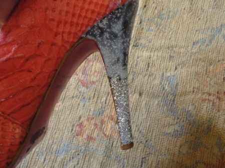 Tutoriel pour des talons pailletés