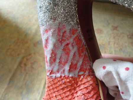 Tutoriel pour des talons pailletés