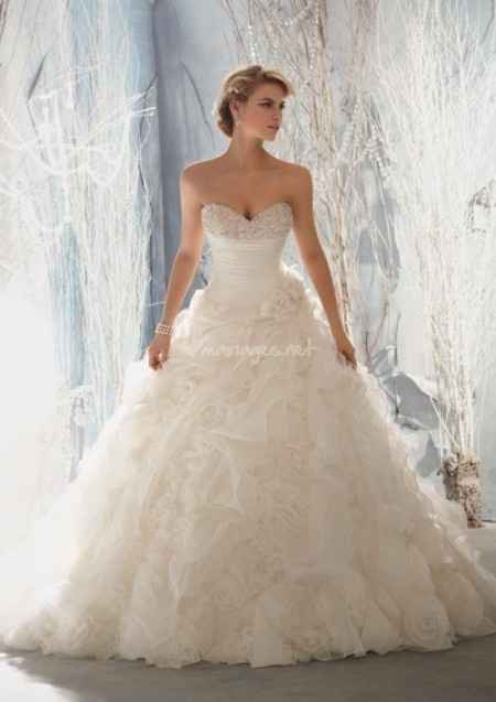 Robes de mariée mori lee collection 2014