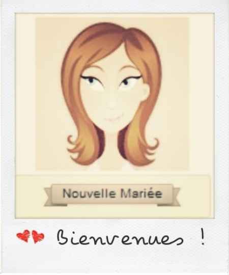 Discussion pour toutes les nouvelles mariées !!!