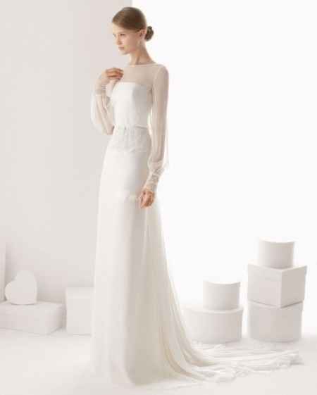 Robes de mariée avec manches