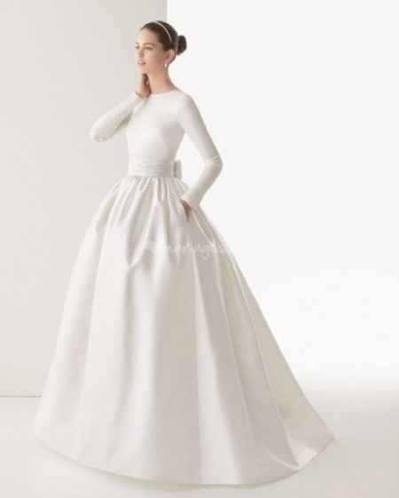 Robes de mariée avec manches