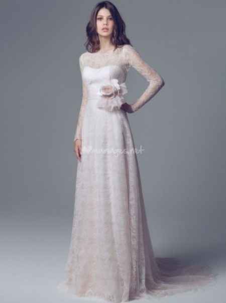 Robes de mariée avec manches