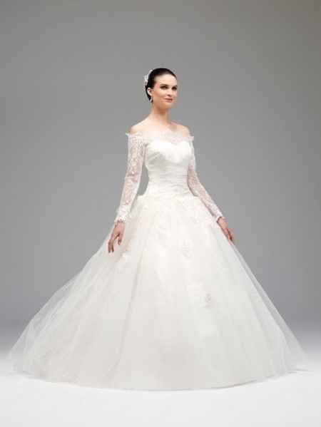 Robes de mariée avec manches