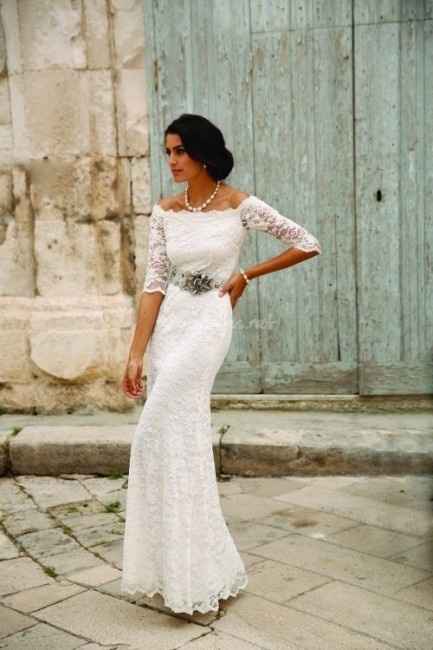 Robes de mariée avec manches