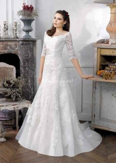 Robes de mariée avec manches