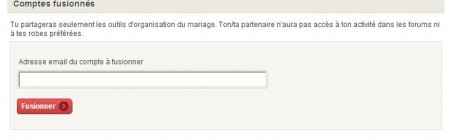 Partagez votre compte mariages.net avec votre partenaire !