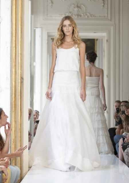 Jupe   haut : une tenue de mariée différente !