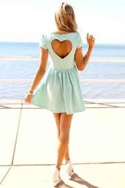 Robe avec dos en coeur : FAN ou PAS FAN ??