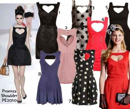 Robe avec dos en coeur : FAN ou PAS FAN ??