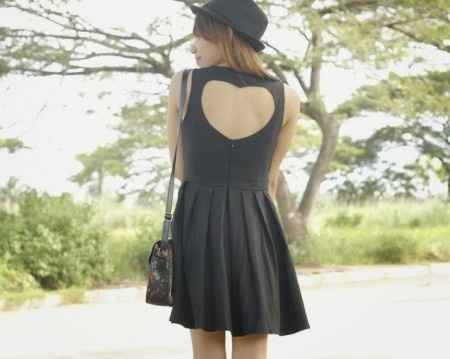 Robe avec dos en coeur : FAN ou PAS FAN ??