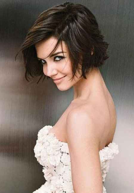 22 coiffures pour mariées aux cheveux courts