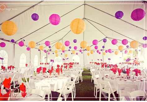 Décoration de plafond mariage