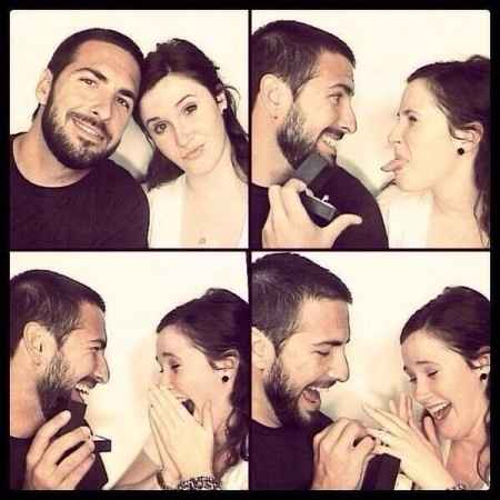 Demande en mariage photomaton !