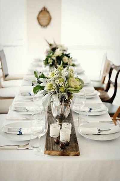 14 idées de chemins de table pour vos tables