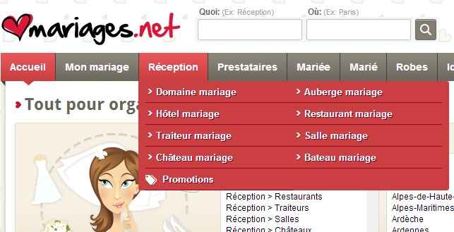 Des promos pour les mariages petit budget !