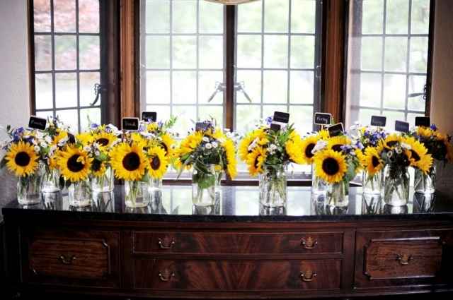 Des tournesols pour votre mariage: OUI ou NON ?
