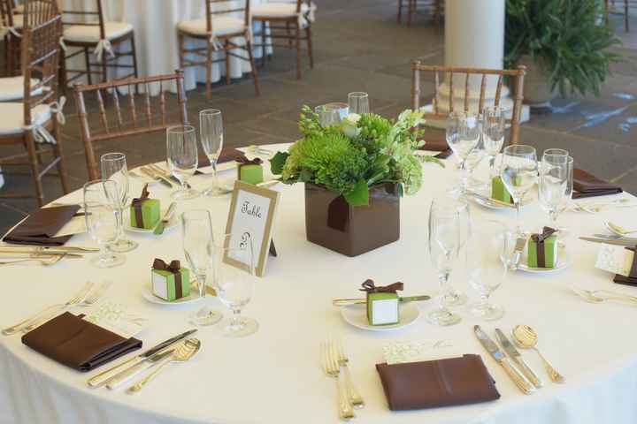 Couleurs pour la décoration de mariage automne 2014