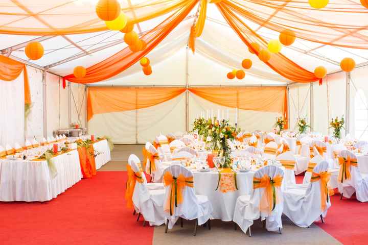 Couleurs pour la décoration de mariage automne 2014