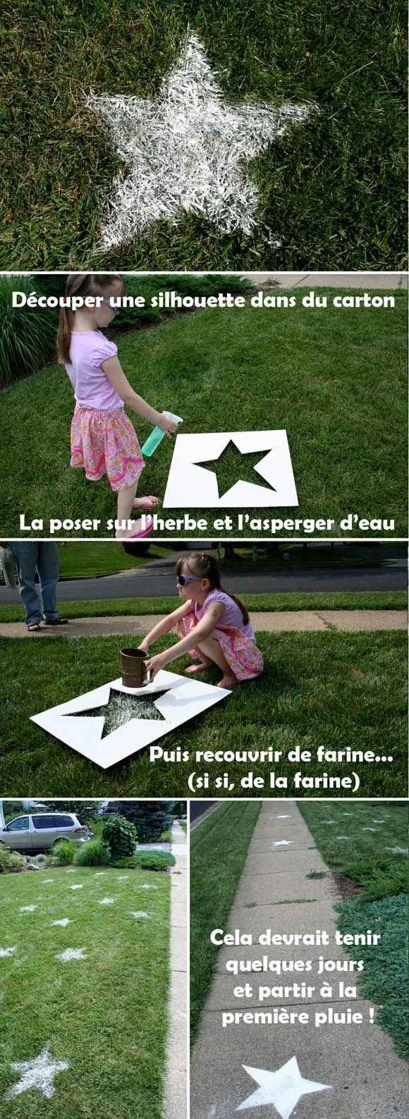 Décorez votre pelouse en un rien de temps !