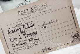 Save the date vintage