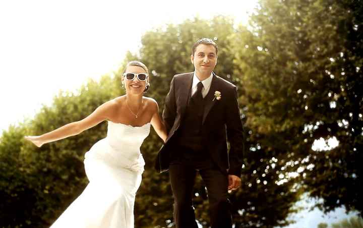 Photo de mariage originale